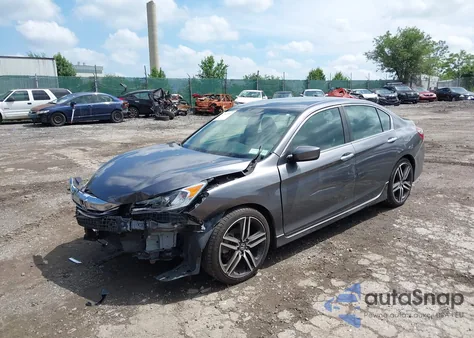 2017 Honda Accord Sport Se из США, поврежденный, VIN 1HGCR2F19HA165373